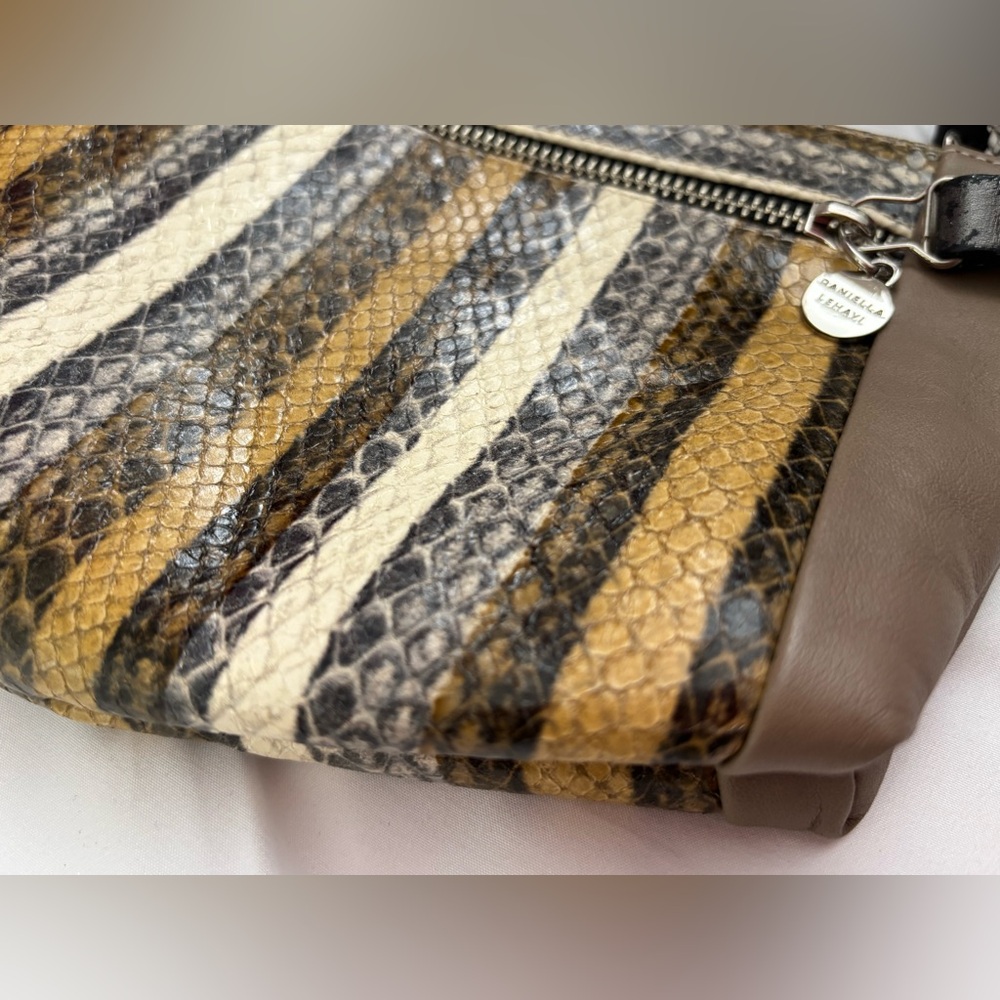 Daniella Lehavi (Made in Israel) Snakeskin Crossbody Bag, VGUC. - Picture 14 of 15